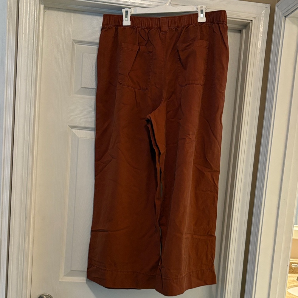 Sonoma Terracotta Trousers. Wide leg! - Picture 8 of 11